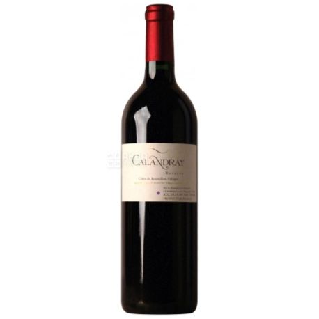 Calandray Reserve, Dry red wine, 0.75 L