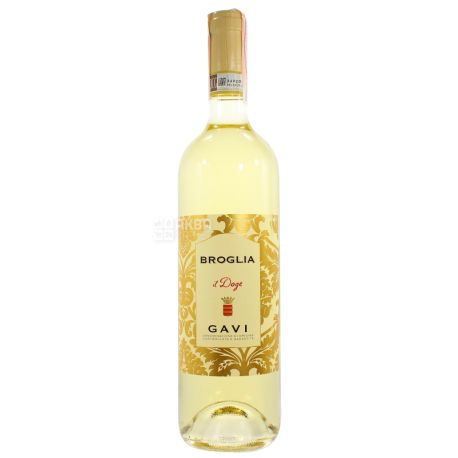 Broglia, Gavi il Doge, Вино белое сухое, 0,75 л