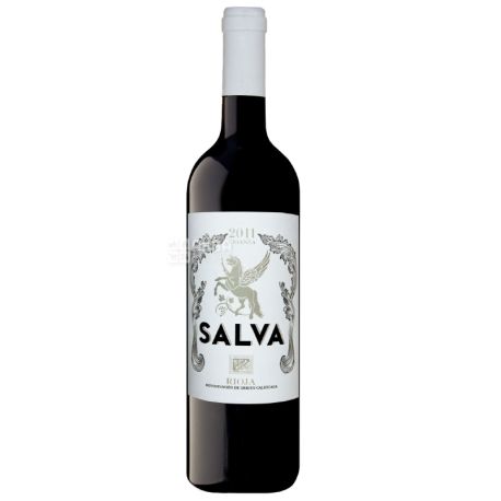 Salva, Bodegas Crianza 2011, Вино червоне сухе, 0,75 л