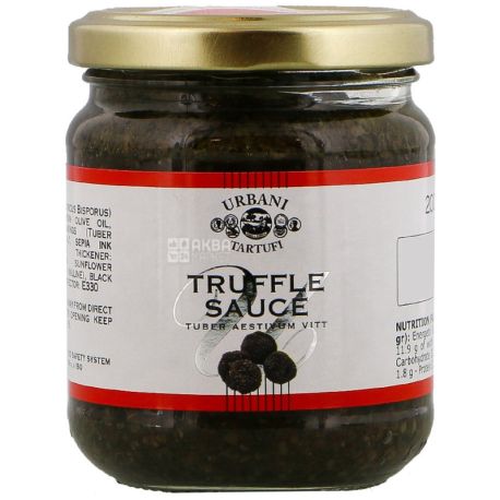 Urbani Tartufi, Соус з печерицями та літніми трюфелями, 200 г