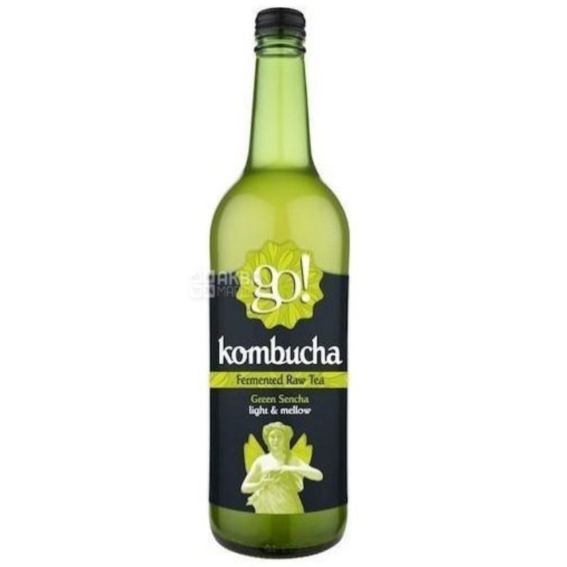 Купити GO! Kombucha Green Sencha, 0,75 л, Чай Гоу Комбуча, холодний