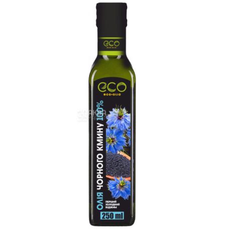 Eco-Olio, Олія з насіння чорного кмину, 250 мл