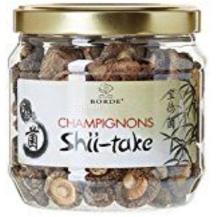 Borde, Грибы шиитаке целые сушеные, 150 г 