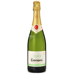 Codorniu, Zero, Вино игристое белое, безалкогольное, 0,75 л 