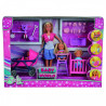 Simba Toys, Игровой набор, кукла-няня Штеффи с детками, пластик, для детей с 3-х лет