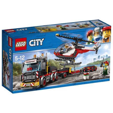 LEGO, Конструктор Перевозка тяжелых грузов, City, пластик, детям с 5 лет, 310 деталей