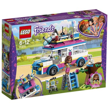 Lego Friends, Конструктор Рабочий автомобиль Оливии, пластик, для детей с 6-ти лет, 223 детали