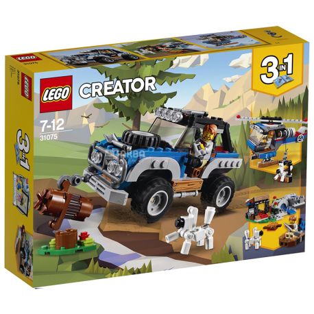 Lego Creator, Конструктор Приключения в глуши, пластик, для детей с 7-ми лет, 225 деталей