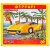 Energy Plus, Ferrari board game puzzle, cardboard, 300x240 mm, 24 elements