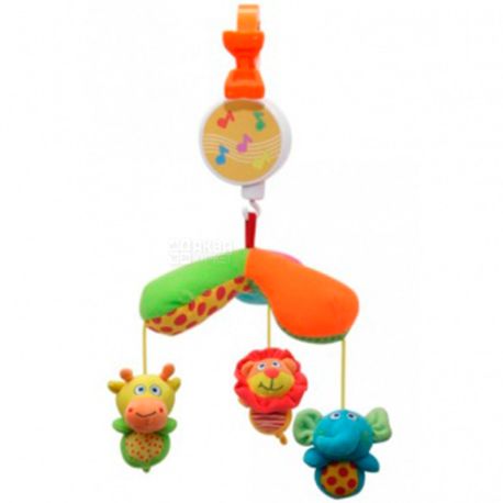 Baby Team, Іграшка-підвіска Міні Мобіль, текстиль, дітям з народження