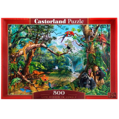 Castorland, Игрушка-пазл в ассортименте, 500 элементов