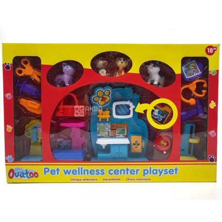 Ouatoo, Іграшковий набір Відхід за домашніми тваринами, пластик, дітям з 3-х років