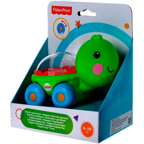 Fisher Price, toy, Bug with bouncing balls, for children from