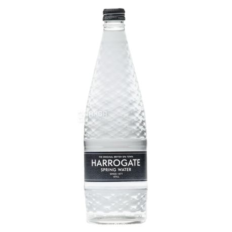 Harrogate, 0,75 л, Упаковка 12 шт., Харрогейт, Вода минеральная негазированная, стекло