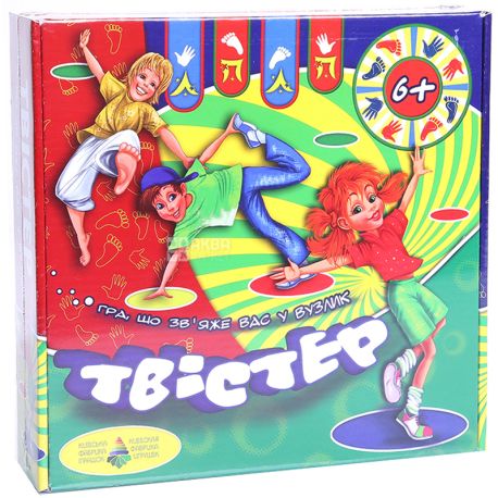 Energy Plus, Game, Twister, for children from 6 years