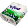 Soffione Natural, 4 рул., Туалетний папір Соффіоне, Натуральна, 3-х шаровий