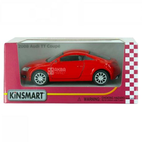 KINSMART Audi TT Coupe 2008, Toy car, For children from 5 years