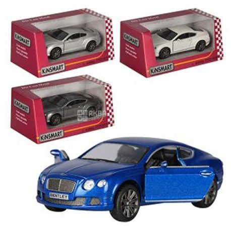 KINSMART Bentley, Машинка металлическая, Бентли, в ассортименте
