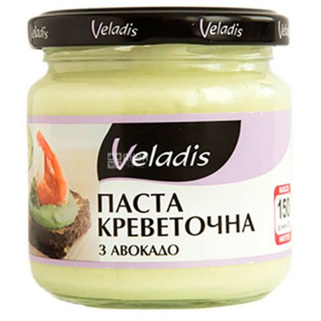 Veladis, Паста креветкова з авокадо, 150 г