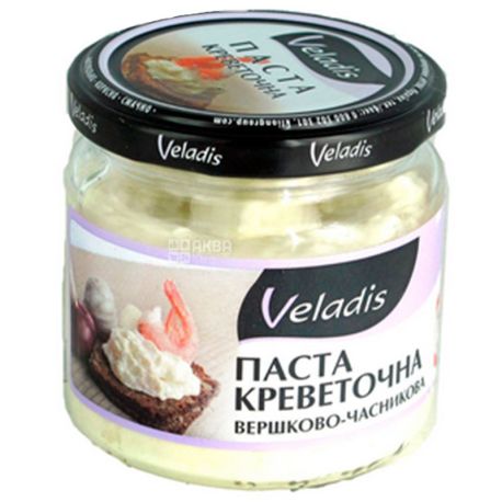 Veladis, Паста креветочная сливочно-чесночная, 150 г
