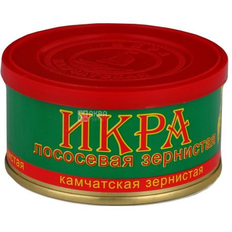 Fish product, Kamchatka salmon caviar, 130 g