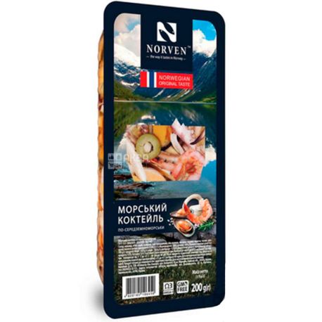 Norven, Mediterranean Seafood Cocktail, 200 g