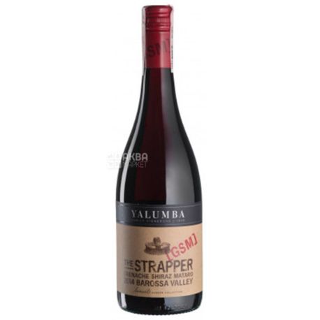 Yalumba, Dry red wine The Strapper Grenache Shiraz Mataro 2014, 0.75 L
