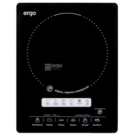 Ergo, Плита электрическая HP-1509, настольная, 6,5х28х36 см