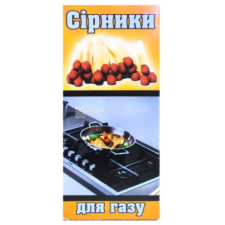 УСФ, Сірники для газу, 83 мм, 30 шт., 1 коробок