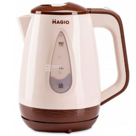 Magio MG-519, Electric kettle, plastic, 1.7 l