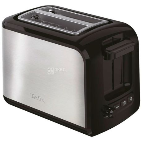 Tefal, Toaster Express TT410D38, black and gray, 850 W