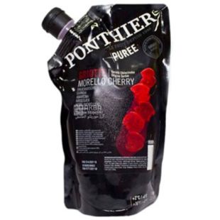 Ponthier, Пюре охлажденное, Вишня Морелло, 1 кг