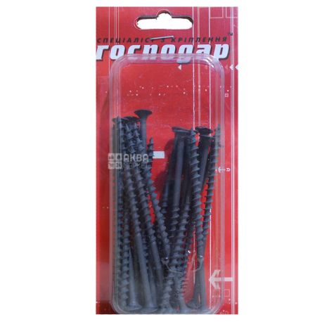Self-tapping screw B-FD 4895, drywall / wood, 4,8x95mm, 25 pcs, TM Gospodar