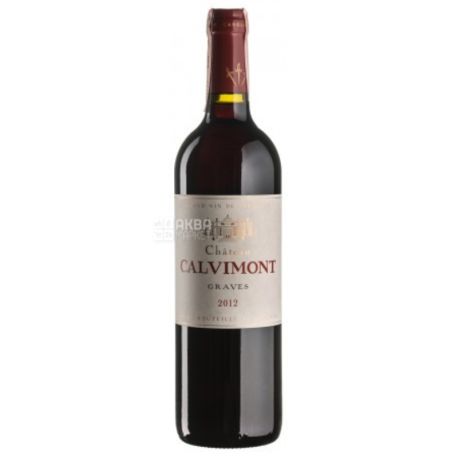 Chateau Calvimont, Вино червоне сухе, Chateau Calvimont Rouge, 0,75 л 