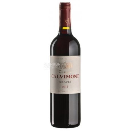 Chateau Calvimont, Вино красное сухое, Chateau Calvimont Rouge, 0,75 л