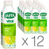 Jaffa Vital Immunity, Упаковка 12 шт. х 0,5 л, Напій негазований соковмісний Лимон-Лайм з екстрактом Імбиру Джаффа, ПЕТ