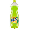 Fanta, Лимон, 1,5 л, Фанта, Вода солодка, з натуральним соком, ПЕТ