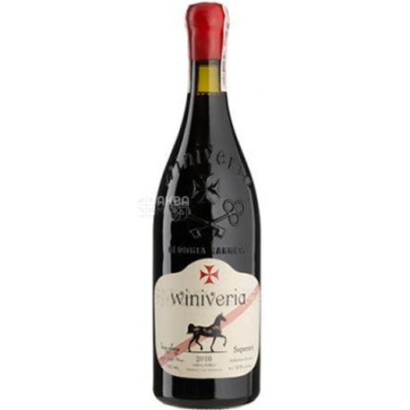 Winiveria Saperavi, Вино червоне сухе, 0,75 л