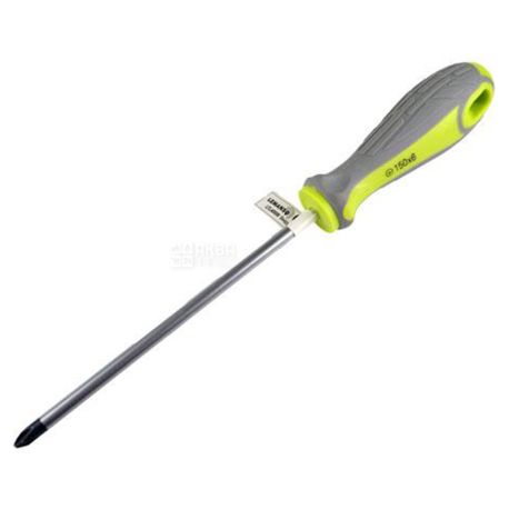 Lemanso, Phillips screwdriver LTL40009, gray-green, 150x6 mm