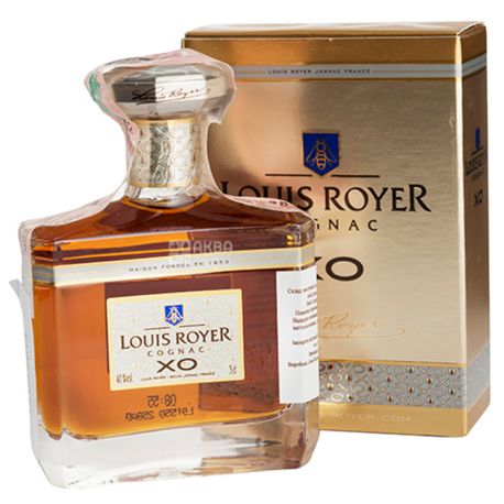 Louis Royer XO, Коньяк, 50 мл, подарочная упаковка