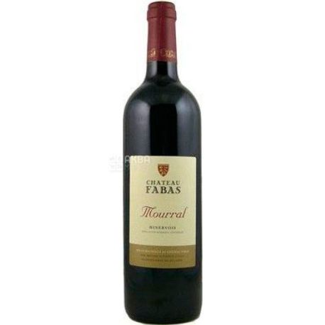 Chateau Fabas, Вино червоне сухе, Mourral 2006, 0,75 л