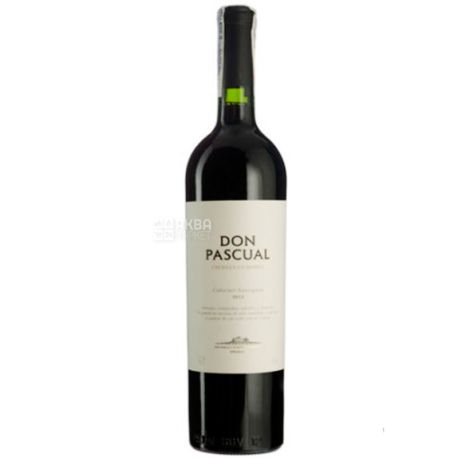 Don Pascual, Вино красное сухое Cabernet Sauvignon Crianza En Roble, 0,75 л