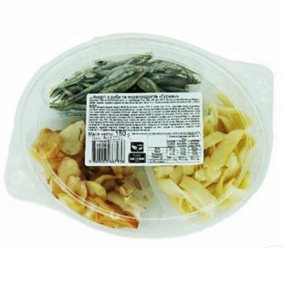 Повний набір-асорті з риби і морепродуктів, Гурман, 150 г