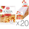 АХА, 40 г, упаковка 20 шт., Каша овсяная, с клубникой, моментального приготовления