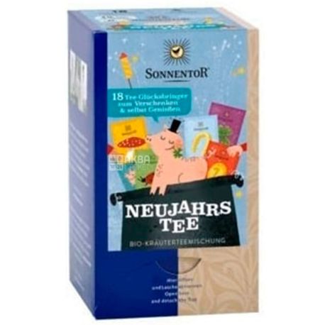 Sonnentor, Neujahrs Tea,32,4 г, Чай Соннентор, Новогодний, травяной