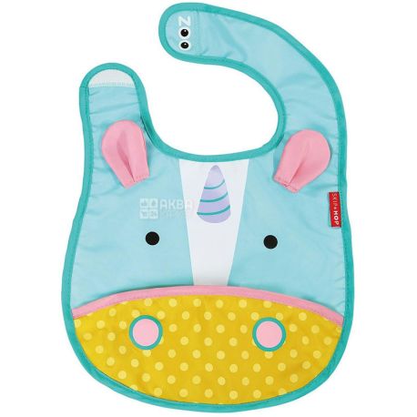 Skip Hop, Слинявчик дитячий Єдиноріг, 23х21 см