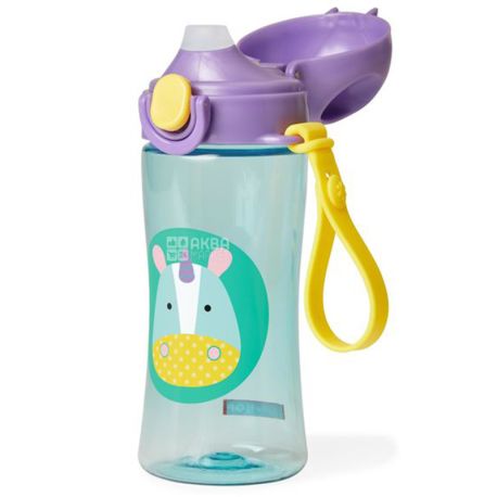 Skip Hop, Спортивна пляшечка Єдиноріг, дитяча, 0,414 л
