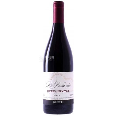 Brotte SA La Rollande Crozes-Hermitage red, dry red wine, 0.75 l