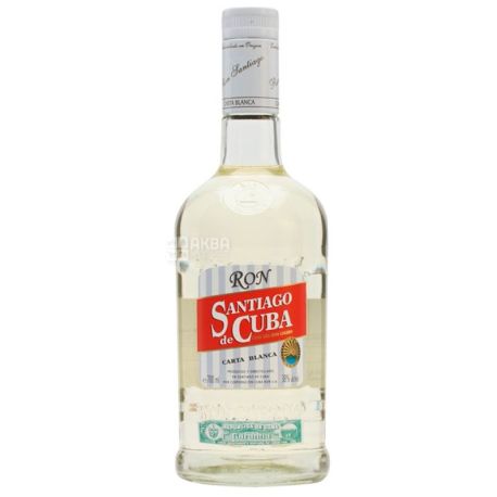 Santiago de Cuba, Ром Carta Blanca, 1 л