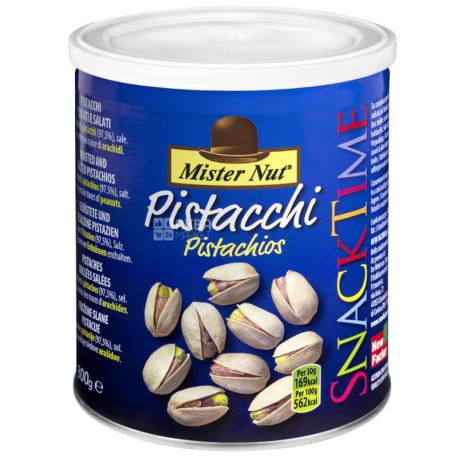 Mister Nut, Salted Pistachios, 300 g